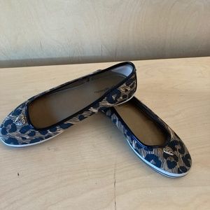 Brighton ‘Spotz’ Leopard Print Womens Flats